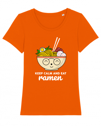 Keep Calm and Eat Ramen Bright Orange