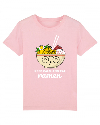 Keep Calm and Eat Ramen Cotton Pink