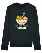 Keep Calm and Eat Ramen Bluză mânecă lungă Unisex Rise