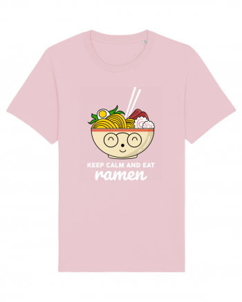 Keep Calm and Eat Ramen Cotton Pink