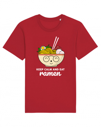 Keep Calm and Eat Ramen Red