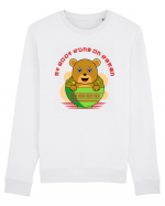 My Body Runs on Ramen Bluză mânecă lungă Unisex Rise