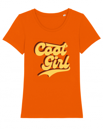 Cool Girl Bright Orange