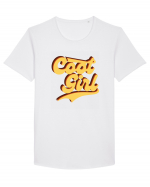 Cool Girl Tricou mânecă scurtă guler larg Bărbat Skater