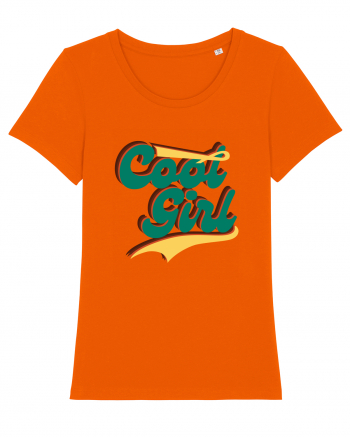 Cool Girl Bright Orange