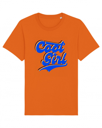 Cool Girl Bright Orange