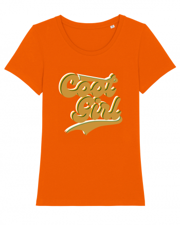 Cool Girl Bright Orange