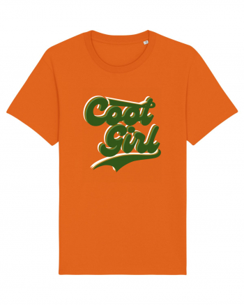 Cool Girl Bright Orange