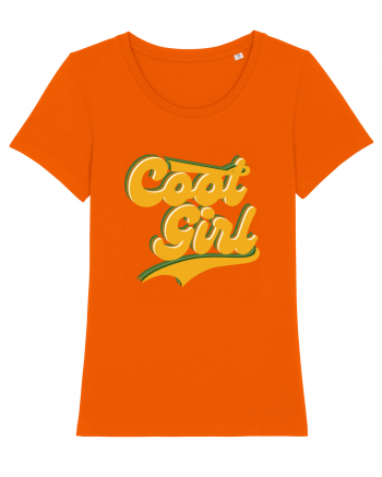 Cool Girl Bright Orange