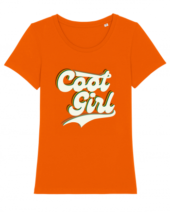 Cool Girl Bright Orange