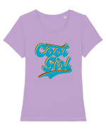 Cool Girl Tricou mânecă scurtă guler larg fitted Damă Expresser