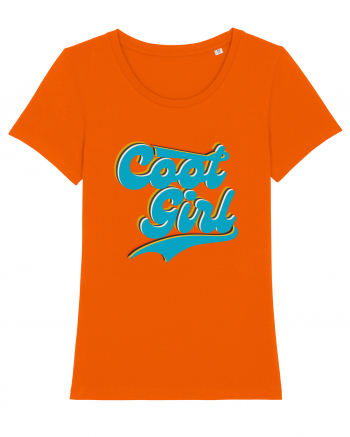 Cool Girl Bright Orange