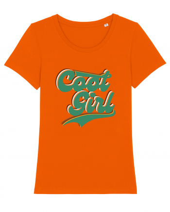 Cool Girl Bright Orange