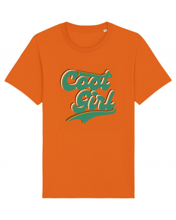 Cool Girl Bright Orange