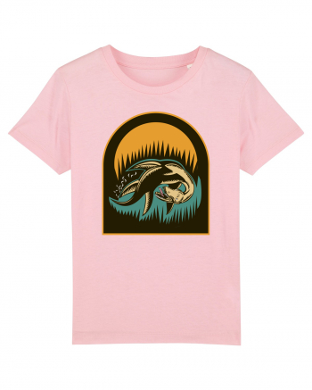 Retro Loch Ness Cotton Pink