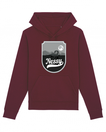 Retro Loch Ness Burgundy