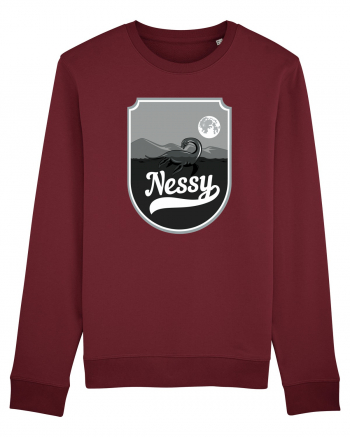 Retro Loch Ness Burgundy