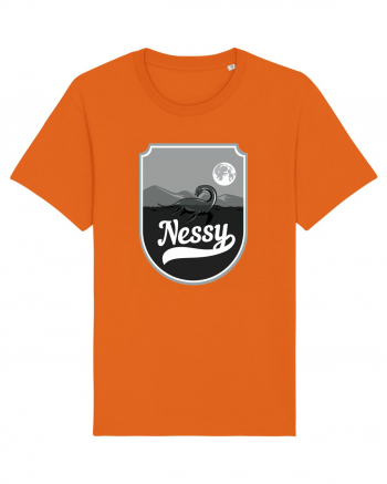 Retro Loch Ness Bright Orange