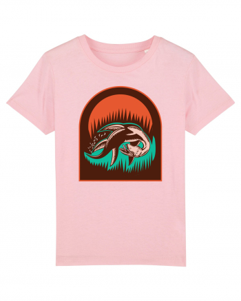 Retro Loch Ness Cotton Pink