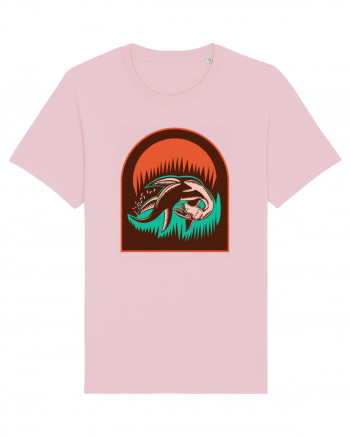 Retro Loch Ness Cotton Pink