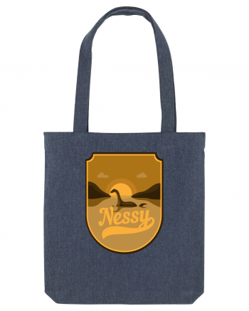 Retro Loch Ness Midnight Blue