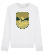 Retro Loch Ness Bluză mânecă lungă Unisex Rise