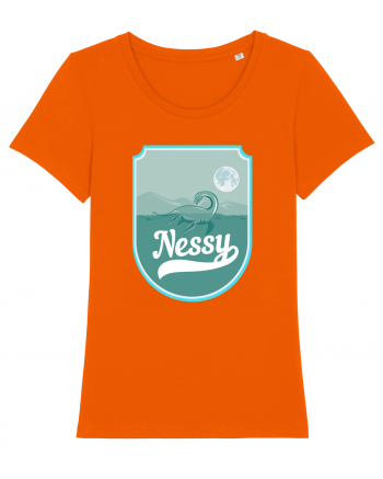 Retro Loch Ness Bright Orange