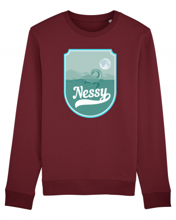 Retro Loch Ness Burgundy