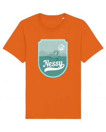 Retro Loch Ness Bright Orange