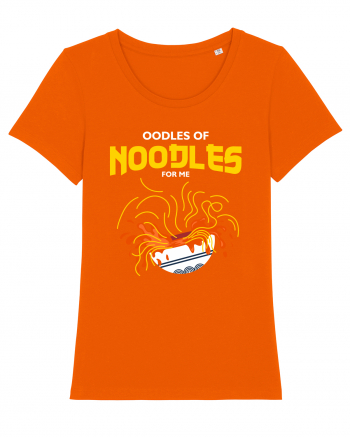 Oodles of Noodles for Me Bright Orange