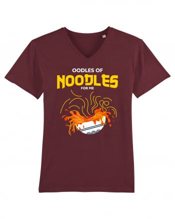 Oodles of Noodles for Me Burgundy