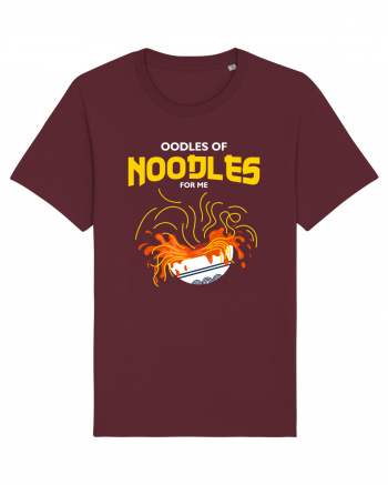 Oodles of Noodles for Me Burgundy