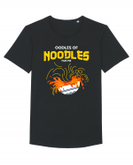 Oodles of Noodles for Me Tricou mânecă scurtă guler larg Bărbat Skater