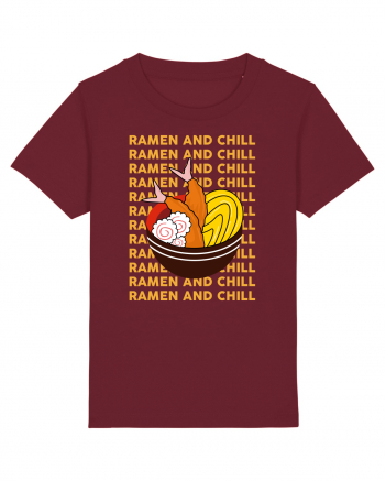 Ramen and Chill Burgundy