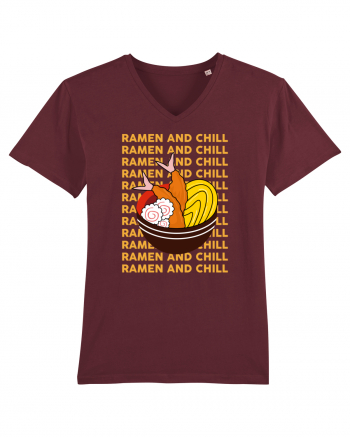 Ramen and Chill Burgundy