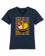 Ramen and Chill Tricou mânecă scurtă guler V Bărbat Presenter