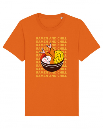 Ramen and Chill Bright Orange