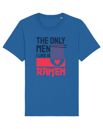 The Only Men I Like Is Ramen Royal Blue