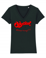 Objection! Hearsay.  Tricou mânecă scurtă guler V Damă Evoker