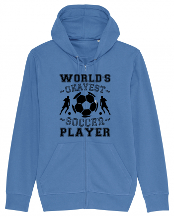 World's Okayest Soccer player  Bright Blue