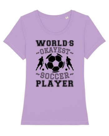 World's Okayest Soccer player  Lavender Dawn