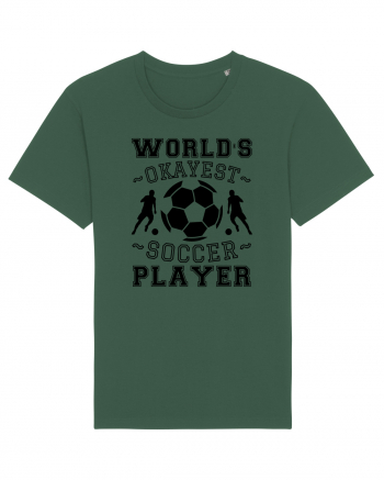 World's Okayest Soccer player  Bottle Green