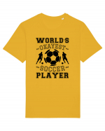 World's Okayest Soccer player  Tricou mânecă scurtă Unisex Rocker