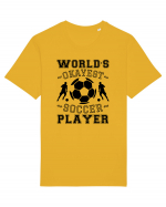 World's Okayest Soccer player  Tricou mânecă scurtă Unisex Rocker