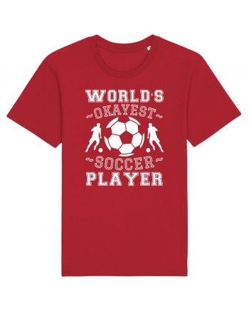 World's Okayest Soccer player  Red