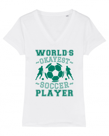 World's Okayest Soccer player  White