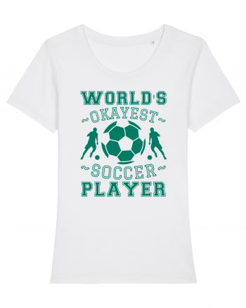 World's Okayest Soccer player  White