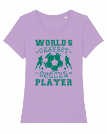 World's Okayest Soccer player  Lavender Dawn