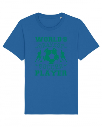 World's Okayest Soccer player  Royal Blue