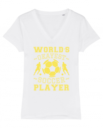 World's Okayest Soccer player  White